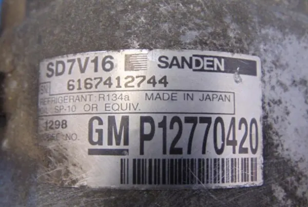 Compresseur de Climatisation SAAB 95 LIFT 1.9 CDTI GMP12770420 image 8