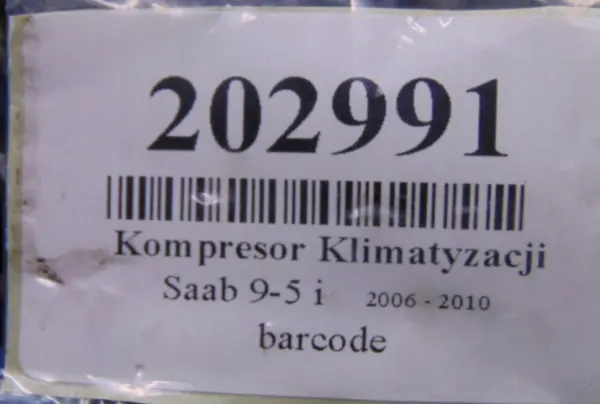 Compresseur de Climatisation SAAB 95 LIFT 1.9 CDTI GMP12770420 image 9
