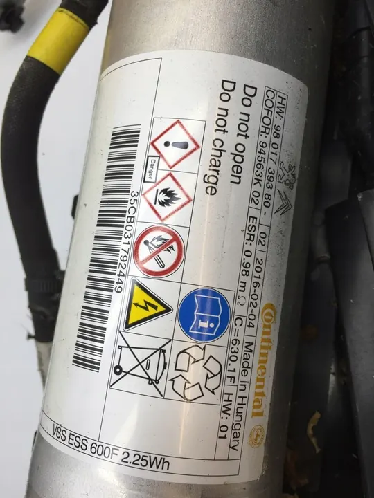 Citroen C4 Picasso II Start Stop Module image 2