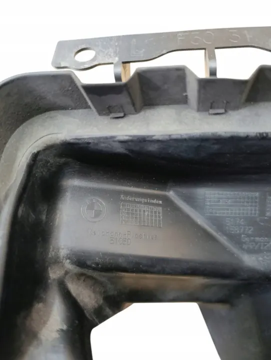 OEM 7255419 Ilmakanava Etu vasen BMW 3 F30 image 10