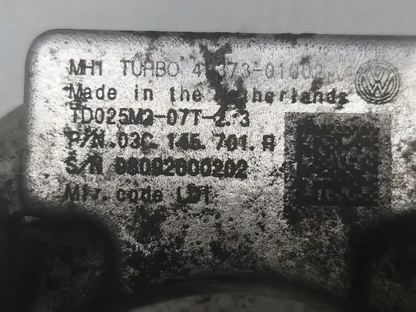 Corps de turbo OEM 03C145701A - Occasion image 10