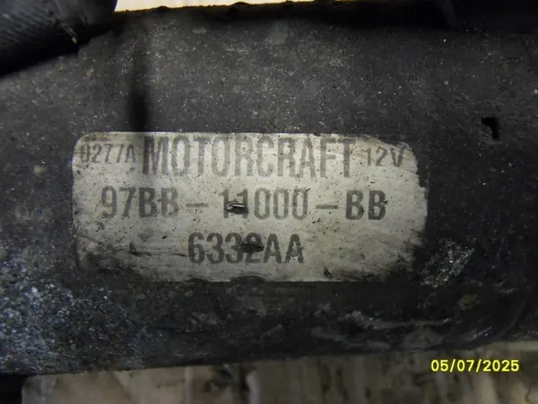 Motorcraft Arrancador 12V 97BB-11000-BB image 2