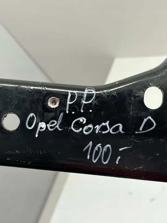Barra de impacto dianteira Opel Corsa D direita 13191881 image 3
