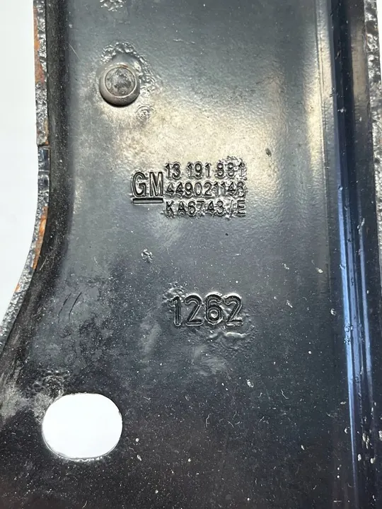 Barra de impacto dianteira Opel Corsa D direita 13191881 image 4