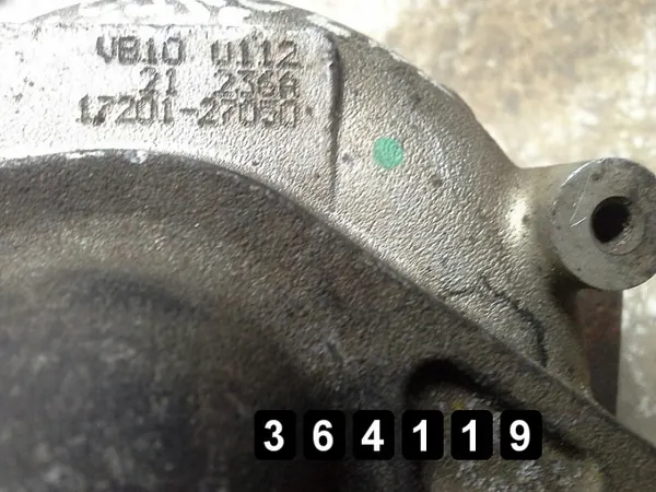 Toyota Turbolader OEM AM-364119 voor Corolla Verso 2002 image 2