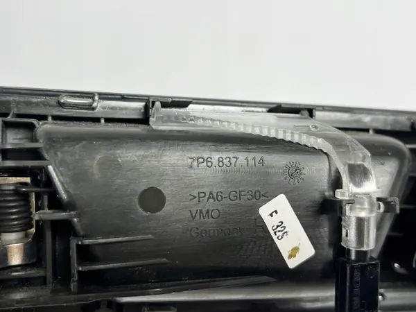 Puxador interior dianteiro direito OEM 7P6837114 image 9