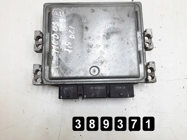 2009 Renault Modus ECU 1500dci OEM  s122326113 image 2