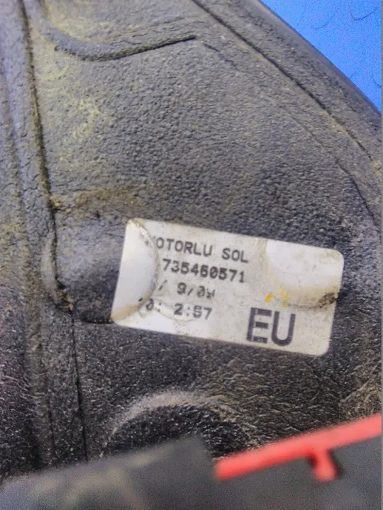 Vasen Sähkösivupeili Citroen Nemo Bipper Fiorino 07-17 735460571 image 6