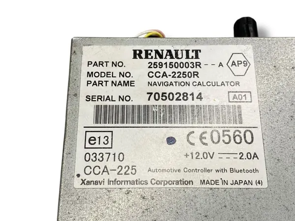 Renault Laguna III CD/DVD-wisselaar OEM 259150003R image 6