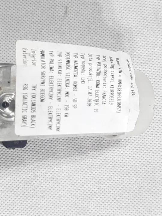 Hyundai Kona EV AC-expansionsventil OEM DX1T1PPJAA02 image 3