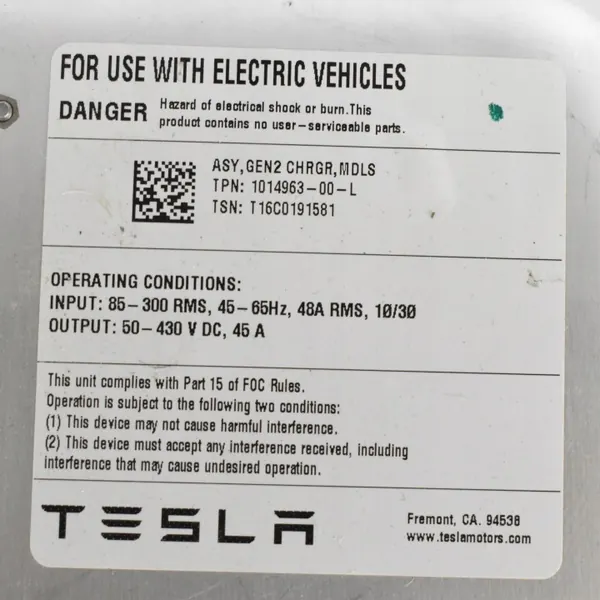 Tesla Inverter OEM 1014963-00-L för Model S image 8