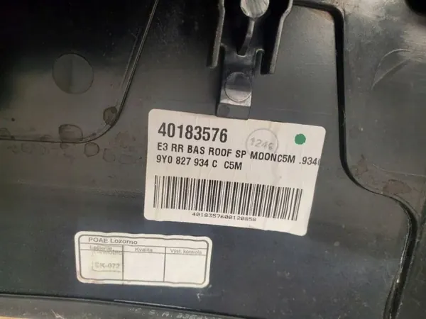 Porsche Cayenne takaspoileri OEM 9Y0827934C image 10