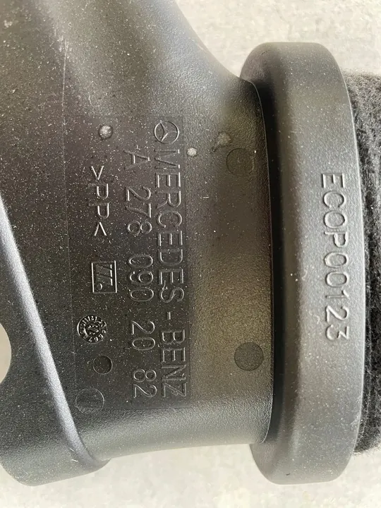 MERCEDES CLS E-KLASA W207 W212 Luchtinlaatpijp Rechts OE image 2