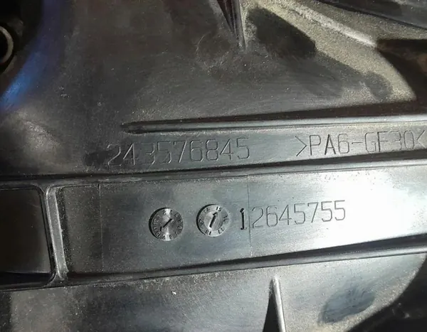 Insugningsgrenrör OEM 243576845 för Chevrolet Camaro image 2