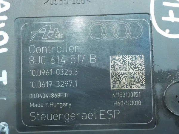 Pompe ABS OEM 8J0-614-517-B pour Audi TT 8J image 4