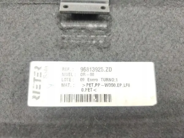 Estante de maletero trasero Citroen OEM 96813925ZD - Usado image 3