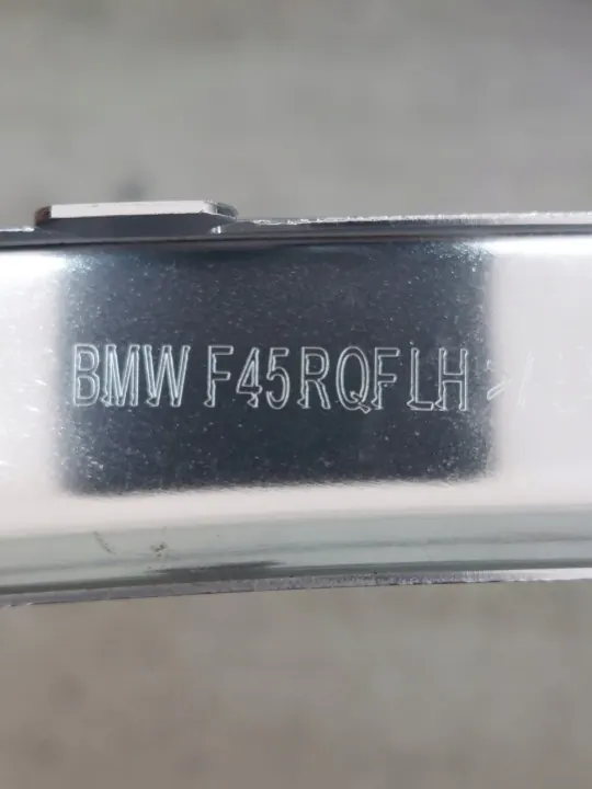 BMW 2 F46 F45 Krom Bakfönster Vänster Lista OEM image 4