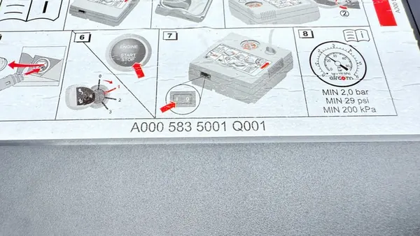 MERCEDES Compressor Wheel Repair Kit A0005835001 Q001 image 5