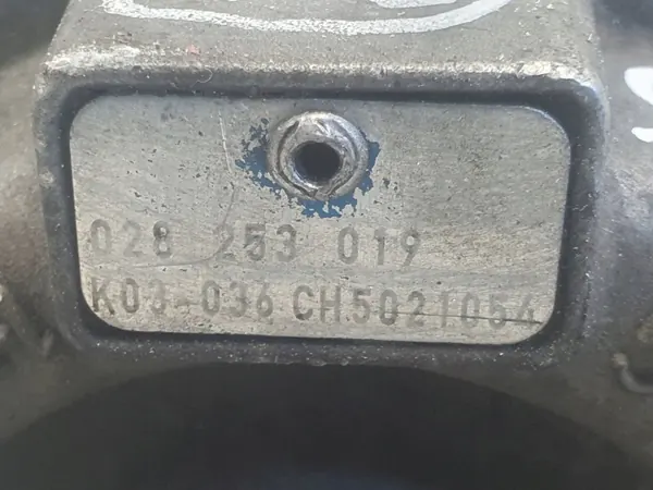 Turbo VW Sharan Alhambra Galaxy 1.9 TDI ANU 028253019 image 2