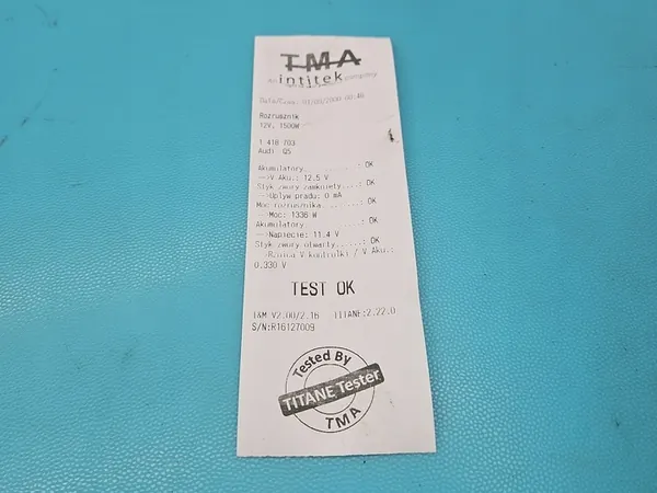 Motor de arranque Audi Q5 08- 2.0 TFSI 06H911021E image 6