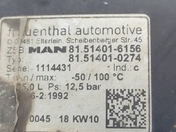 Luftbehälter OEM 81514016156 für MAN TGX I - Gebraucht image 8
