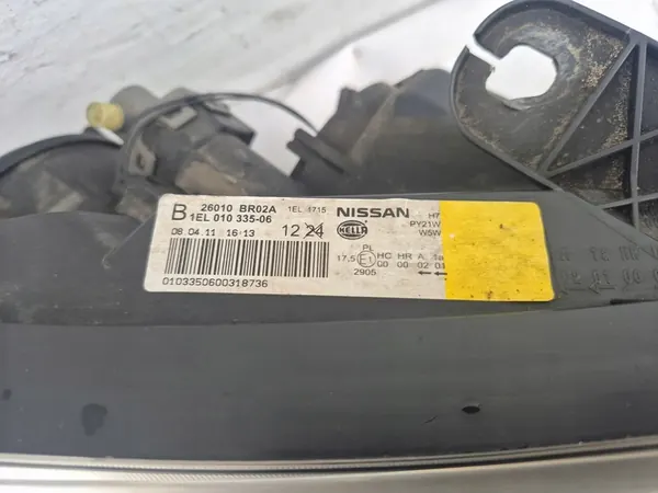 Oikea Etuvalaisin Nissan Qashqai 1 I J10 Lift image 7