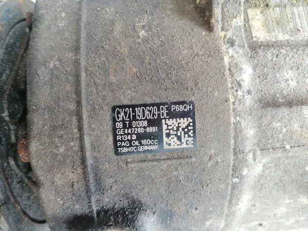 Compresor de Aire Acondicionado Ford Transit MK8 GK21-19D629-BE image 4