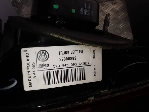 Luz trasera izquierda VW GOLF VI 89090892 image 7