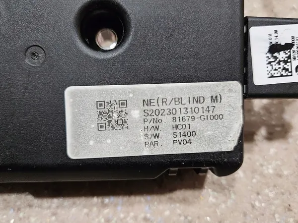 Motor de techo solar Hyundai Ioniq 5 OEM 81679GI000 image 6