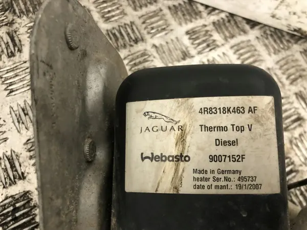Webasto verwarming Jaguar S-Type 2005 OEM 4R8318K463AF image 8