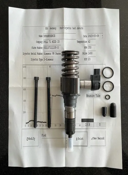 INJETOR SIEMENS 2.0TDI 16V BKP COMPLETO image 1