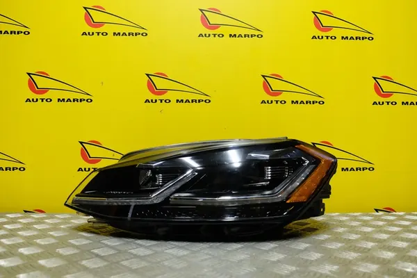 VW GOLF 7 LIFT 2016 FAROL ESQUERDO FULL LED OEM image 2