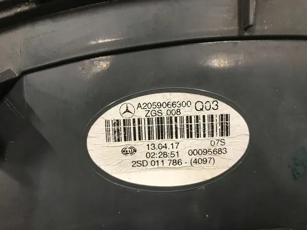 MERCEDES C 205 COUPE LINKER ACHTERLICHT W205 image 5