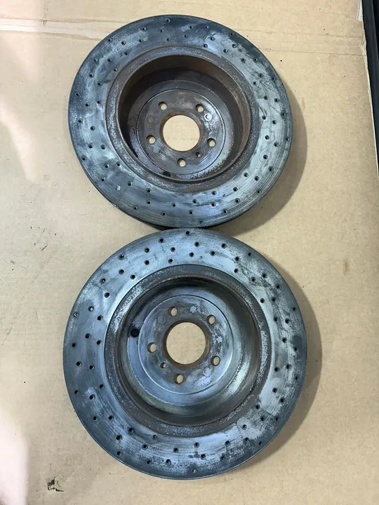 Achterremschijven Mercedes ML W164 6.3 AMG 365mm image 7