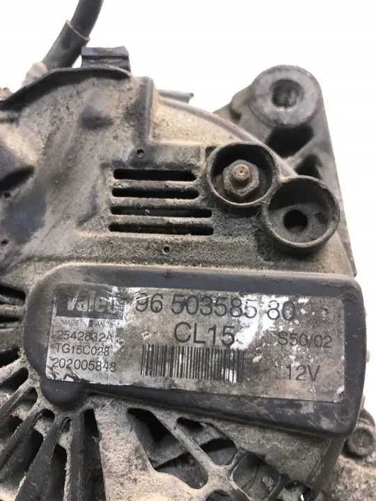 Vaihtovirtageneraattori Peugeot OE 9650358580 image 4