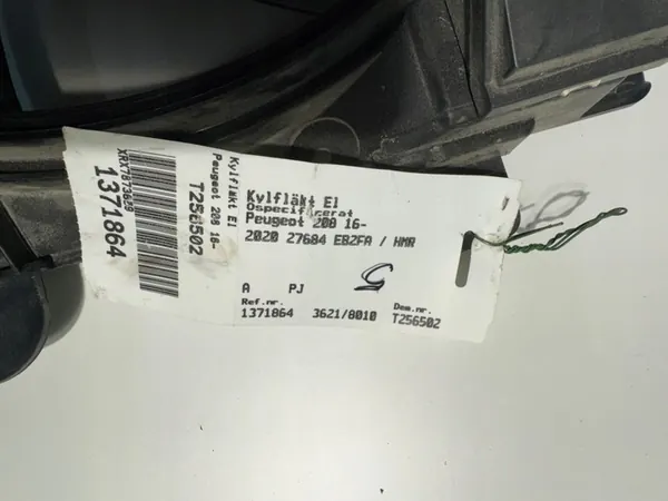 Komplettfläkt Citroen C3 III Peugeot 208 DS3 2008 image 2