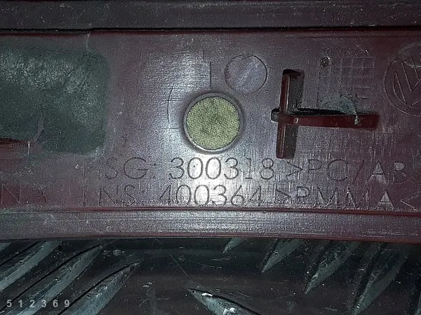 Reflector de luz trasera VW Jetta 2012 5c6945106a image 4