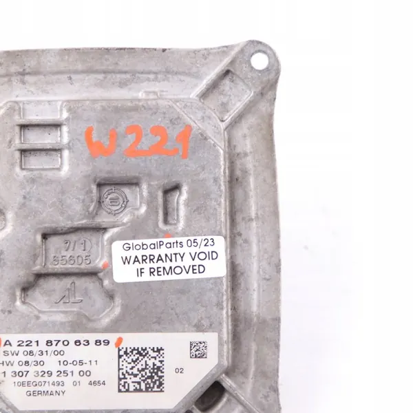 Xenon Module MERCEDES-BENZ S (W221) A2218706389 image 5