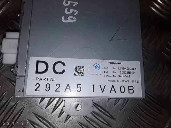 ECU Nissan Qashqai OEM 292a51va0b - Usado image 4