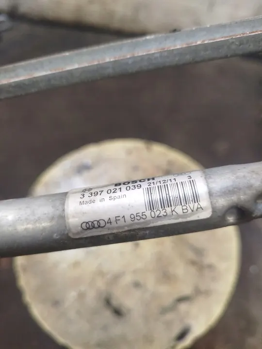 Etupyyhkijän mekanismi Audi A6 C6 4F1955119D 4F1955023K image 3