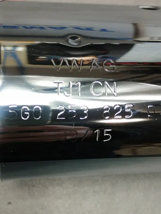 Volkswagen Golf VII 7 R Avgasände 5G0253825D image 3