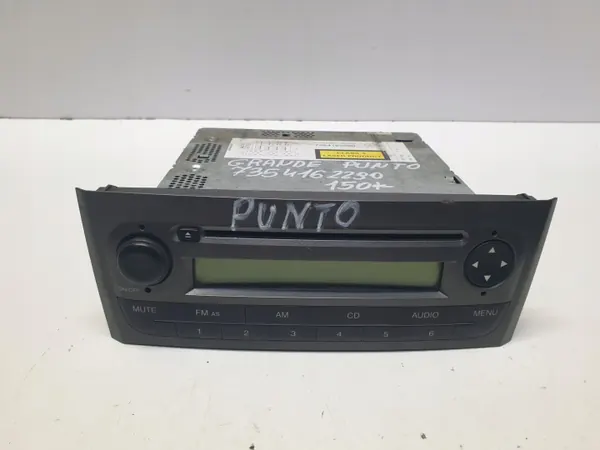 Fiat OE CD-radio OEM 7354162290 - Käytetty image 2