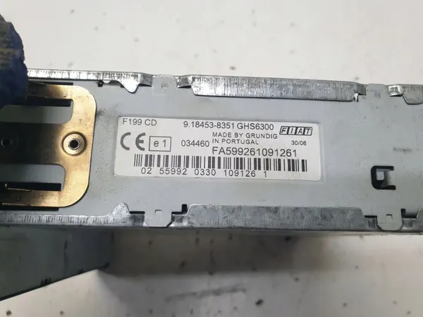 Fiat OE CD-radio OEM 7354162290 - Käytetty image 5