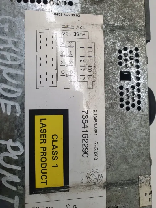Fiat OE CD-radio OEM 7354162290 - Käytetty image 6