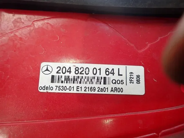 Linker achterlicht MERCEDES C-KLASSE W204 2007-2011 A2048200164 image 4