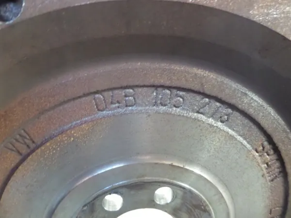 Volante de Dupla Massa 1.4 TDI VW Polo V 6R Skoda Fabia III image 5