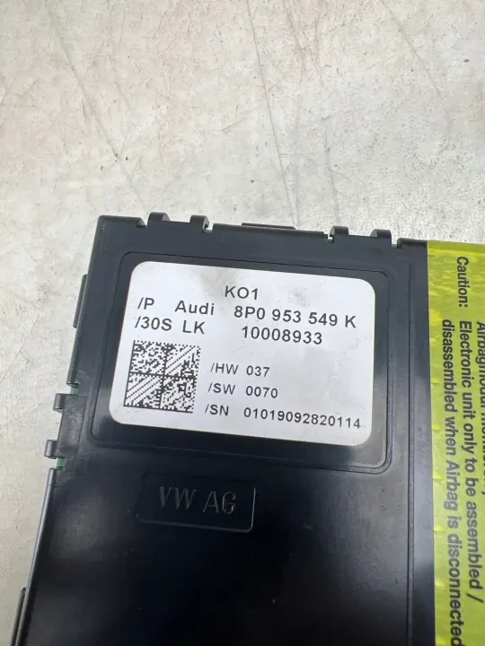 Audi OE 8P0953549K Stuurhoeksensor image 3
