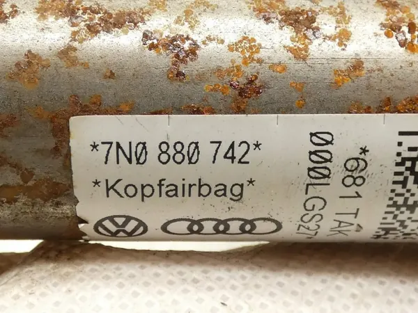 OEM 7N0880742 Ilmatyynyverho Oikea VW Sharan 7N image 4