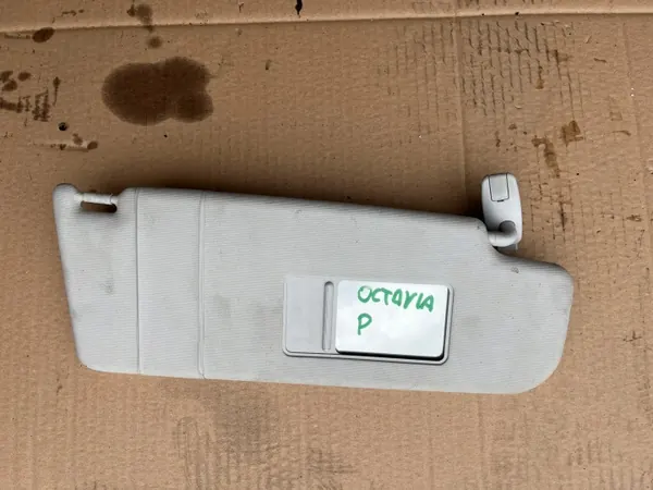 Rechter zonneklep OEM PRAWY DASZEK SŁONECZNIK SKODA OCTAVIA II image 2