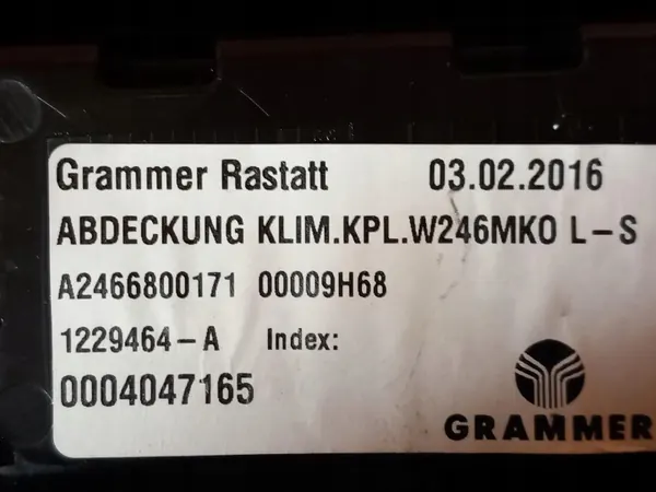Middentunnel frame OEM A2466800171 voor Mercedes B-Klasse image 5